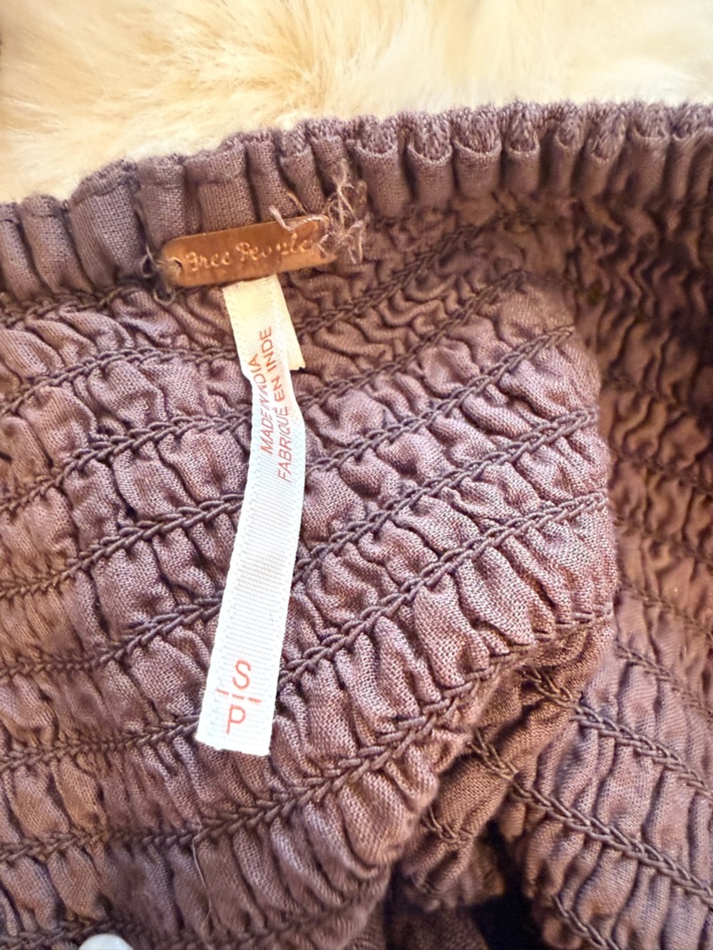 Free People Brown Floral Maxi Dress with Spaghetti Straps - Picture 3 of 3